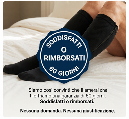 Calze Compressivi con Cerniera